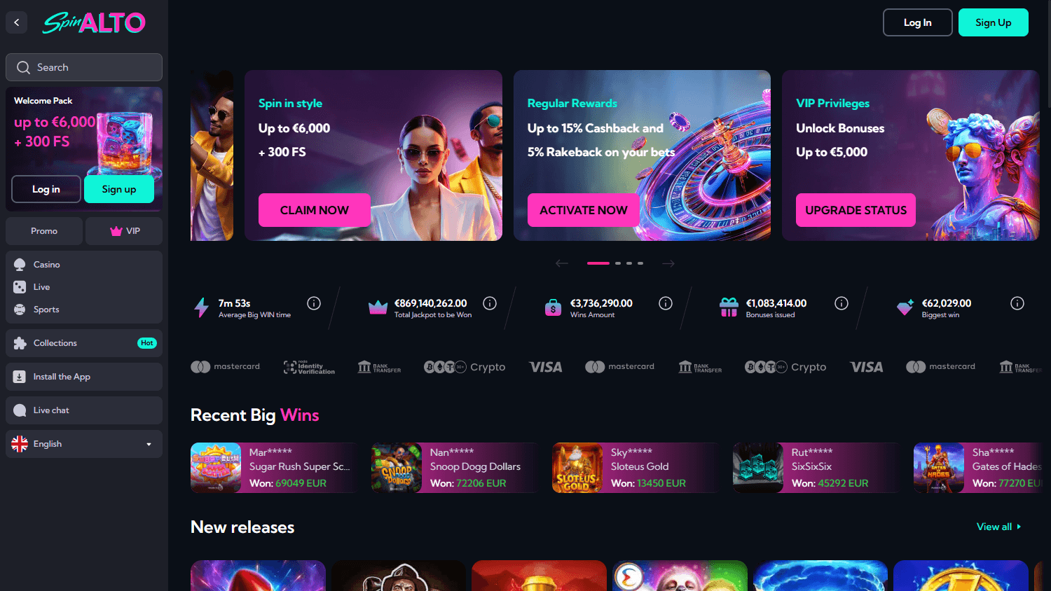 spinalto casino